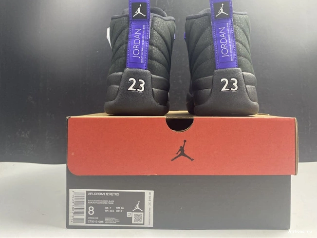 Air Concord Dark Retro Jordan 12 Black CT8013-005 1024